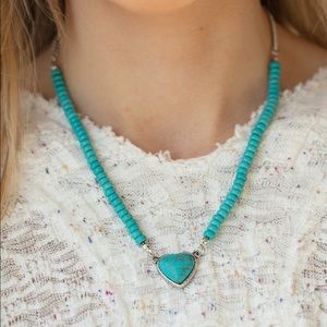 Boho Turquoise Necklace